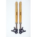 Motocorse Custom Ohlins R&T Forks with SBK Lowers and Billet Triple Clamp for MV Agusta Brutale 675 / 800 (up to 2016), & Dragster (up to 2017) / RVS #1 Motocorse Custom Ohlins R&T Forks with SBK Lowers and Billet Triple Clamp for MV Agusta Brutale 675 / 800 (up to 2016), & Dragster (up to 2017) / RVS #1